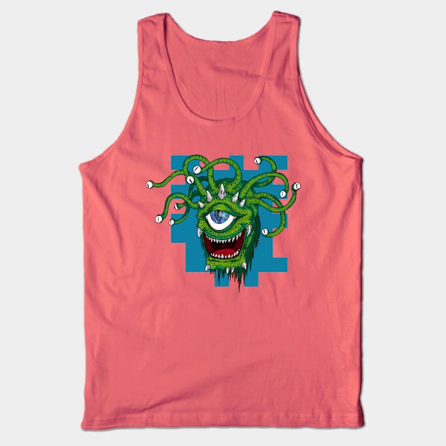 Beauty Is In The Eye Of The BEHOLDER Tank Top by DesignsBySaxton